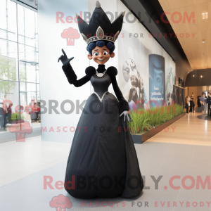 Mascot character of a Black...
