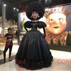 Mascot character of a Black...