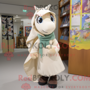 Mascot character of a Cream...