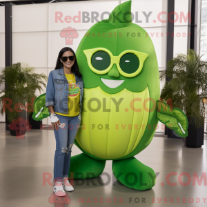Mascot character of a Lime...