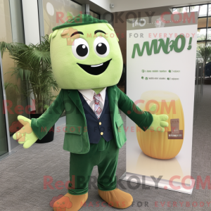 Mascot karakter van een...