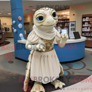 Mascot character of a Cream...