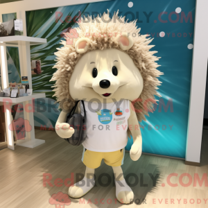 Mascot character of a Cream...