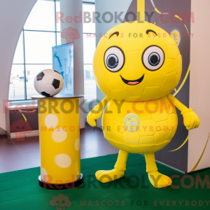 Mascot character of a Lemon...