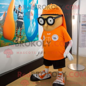 Mascot karakter van een...