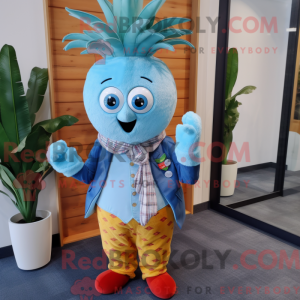 Mascot character of a Sky...