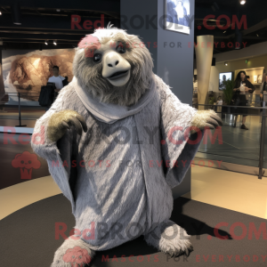 Mascot character of a Gray...