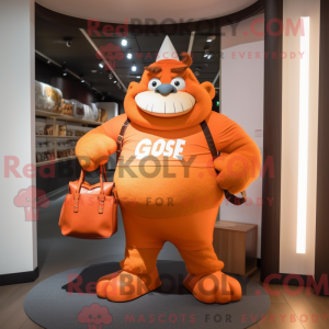 Mascot character of a...
