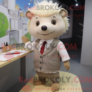 Mascottefiguur van een...