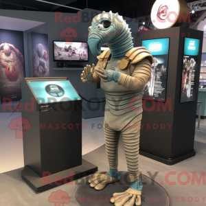 Maskot karakter af en...
