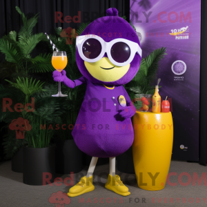 Postava maskota Purple...