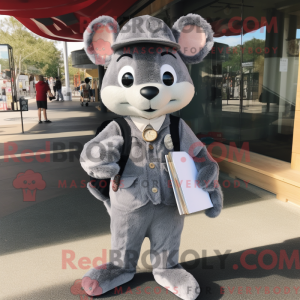 Mascot karakter van een...