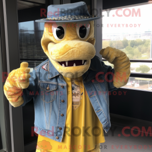 Mascottekarakter van een...