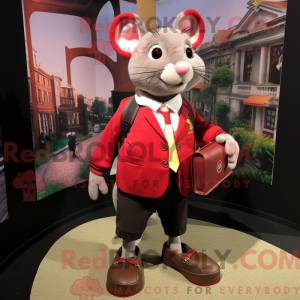 Mascottekarakter van een...