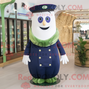 Maskot postava Navy...