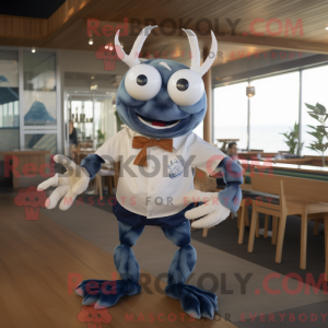 Mascot character of a White...