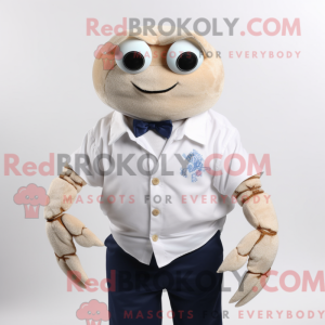 Mascot character of a White...