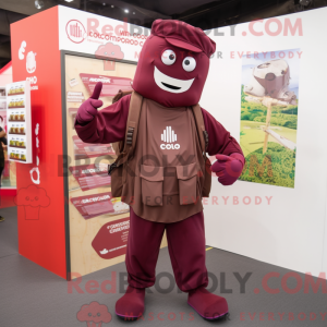 Mascot character of a...