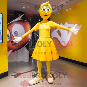 Mascot character of a...