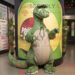 Mascot karakter van een...