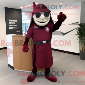 Mascot character of a...