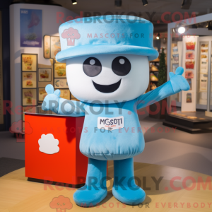 Personagem de máscara de um...