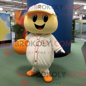 Mascot character of a Cream...