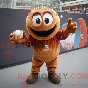 Mascot character of a Rust...