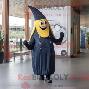 Mascot character of a Navy...