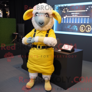 Mascot character of a...