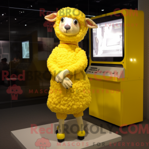 Mascot character of a...