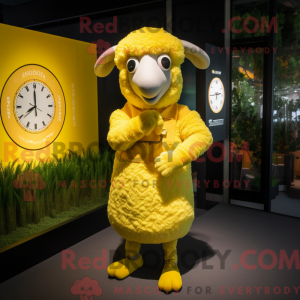 Mascot character of a...