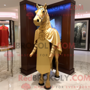 Mascot character of a Gold...