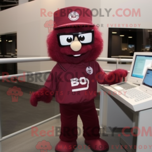 Mascottekarakter van een...