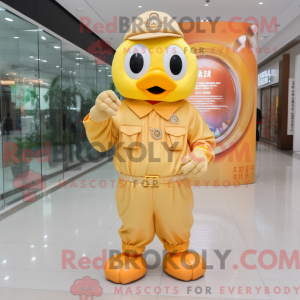 Mascot character of a Gold...