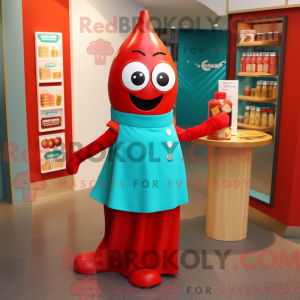 Personnage mascotte d une...
