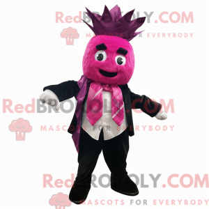 Postava maskota purpurového...