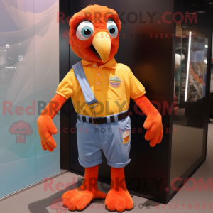 Mascot karakter van een...