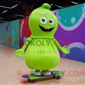 Mascot character of a Lime...