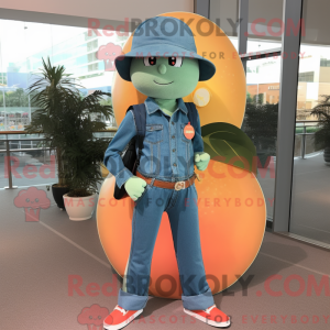 Maskot karakter af en...
