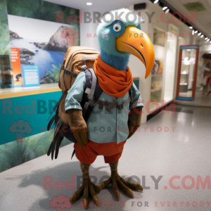 Maskotfigur af en Dodo-fugl...