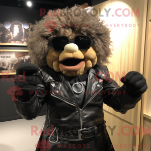 Mascot character of a But...