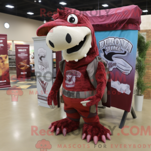 Mascot character of a...