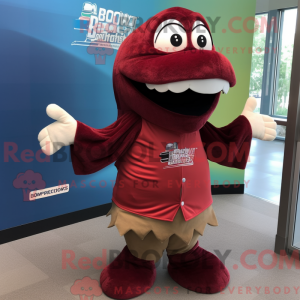 Mascot character of a...