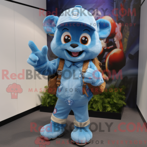 Mascot character of a Sky...