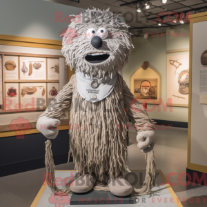 Mascot character of a Gray...