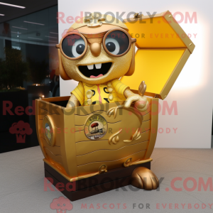 Mascot character of a Gold...