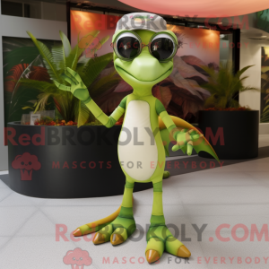 Mascot character of a Olive...