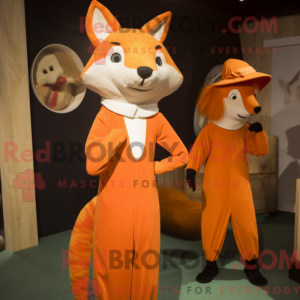 Mascot character of a...