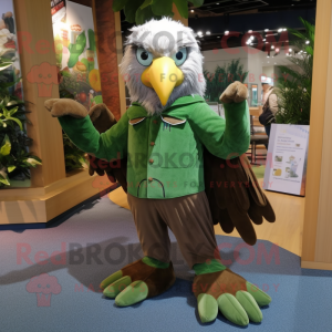 Forest Green Eagle maskot...